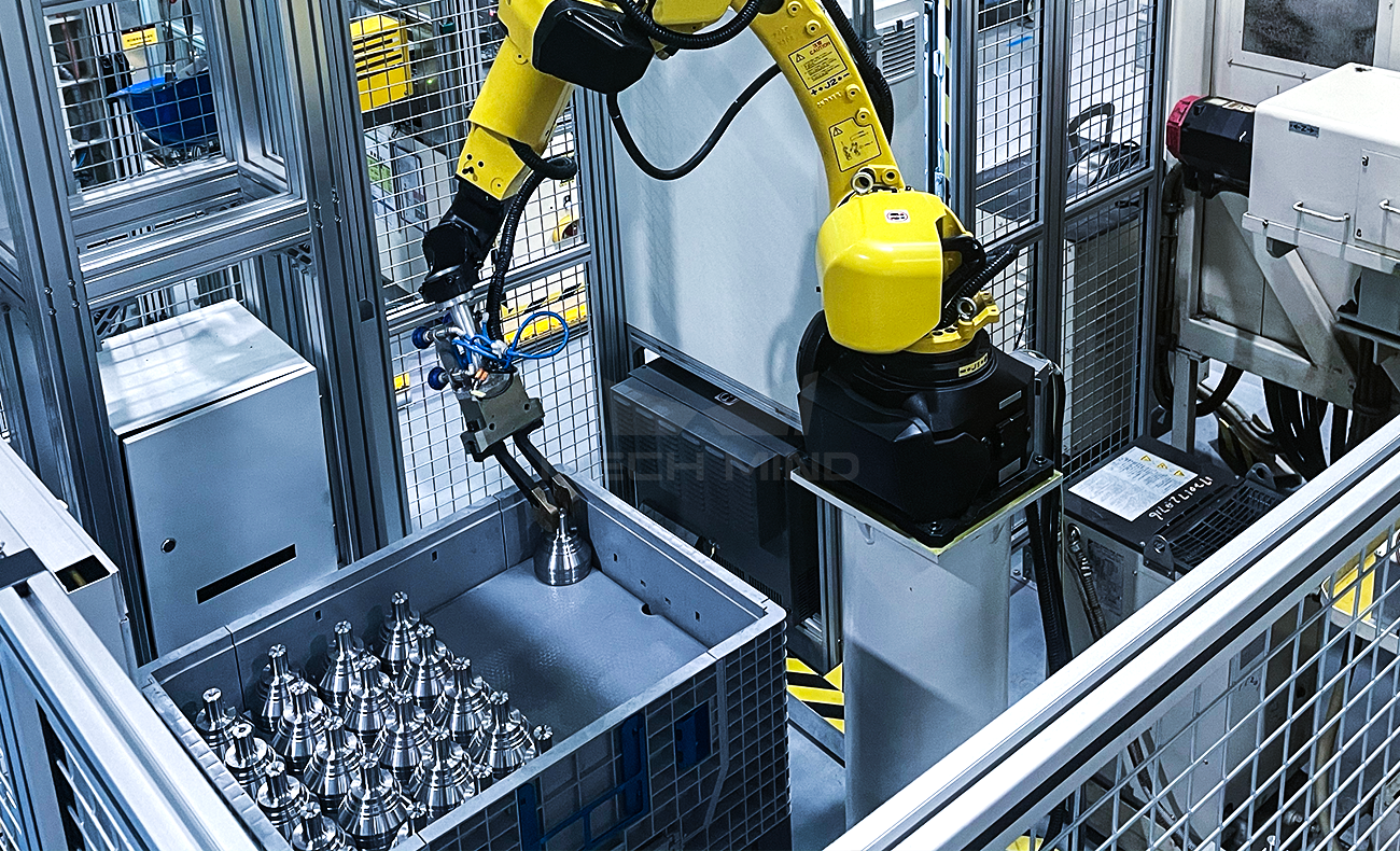 3D視覺引導(dǎo)外星輪抓取上料 | 某大型汽車零部件廠